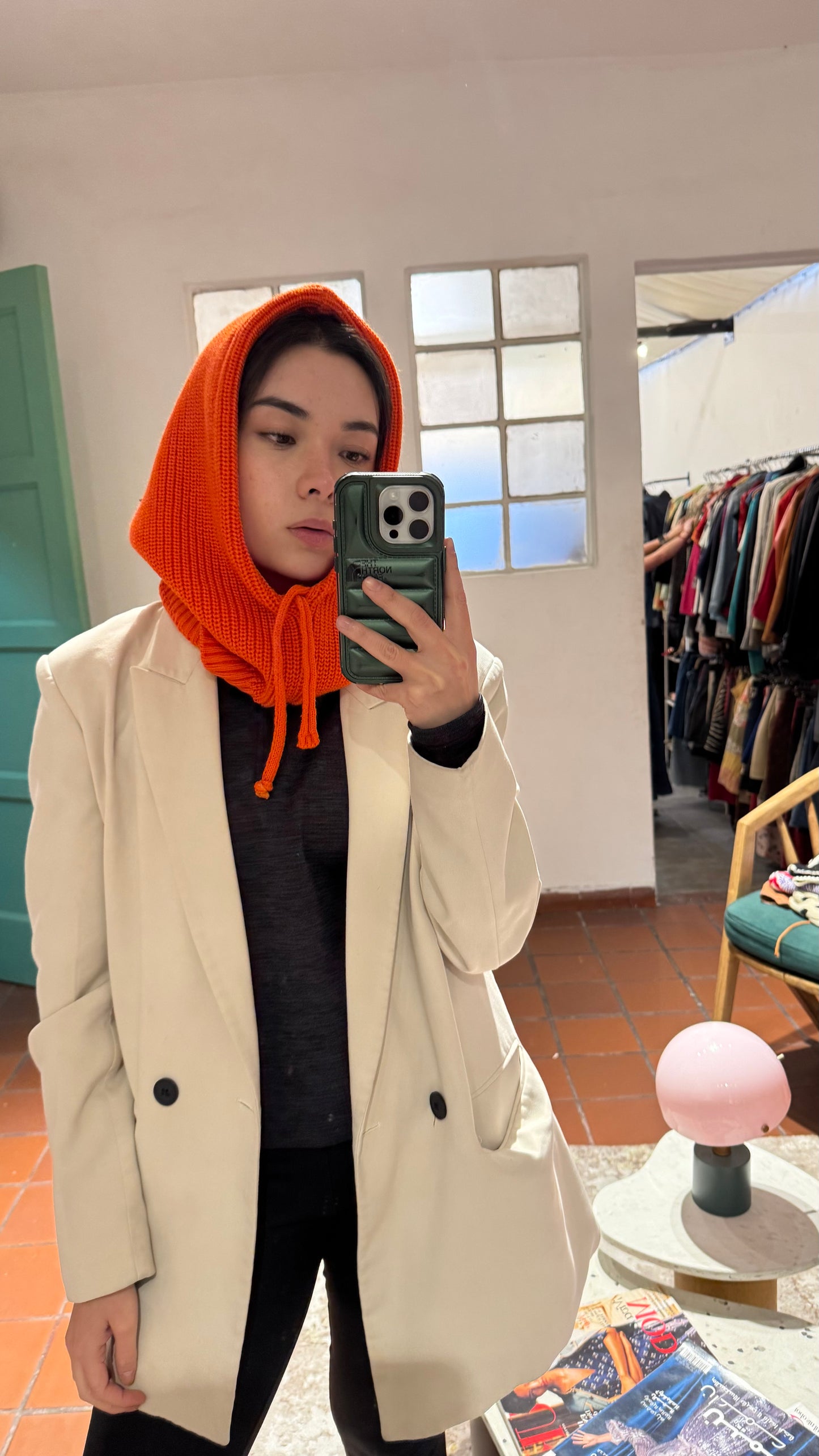 Balaclava naranja