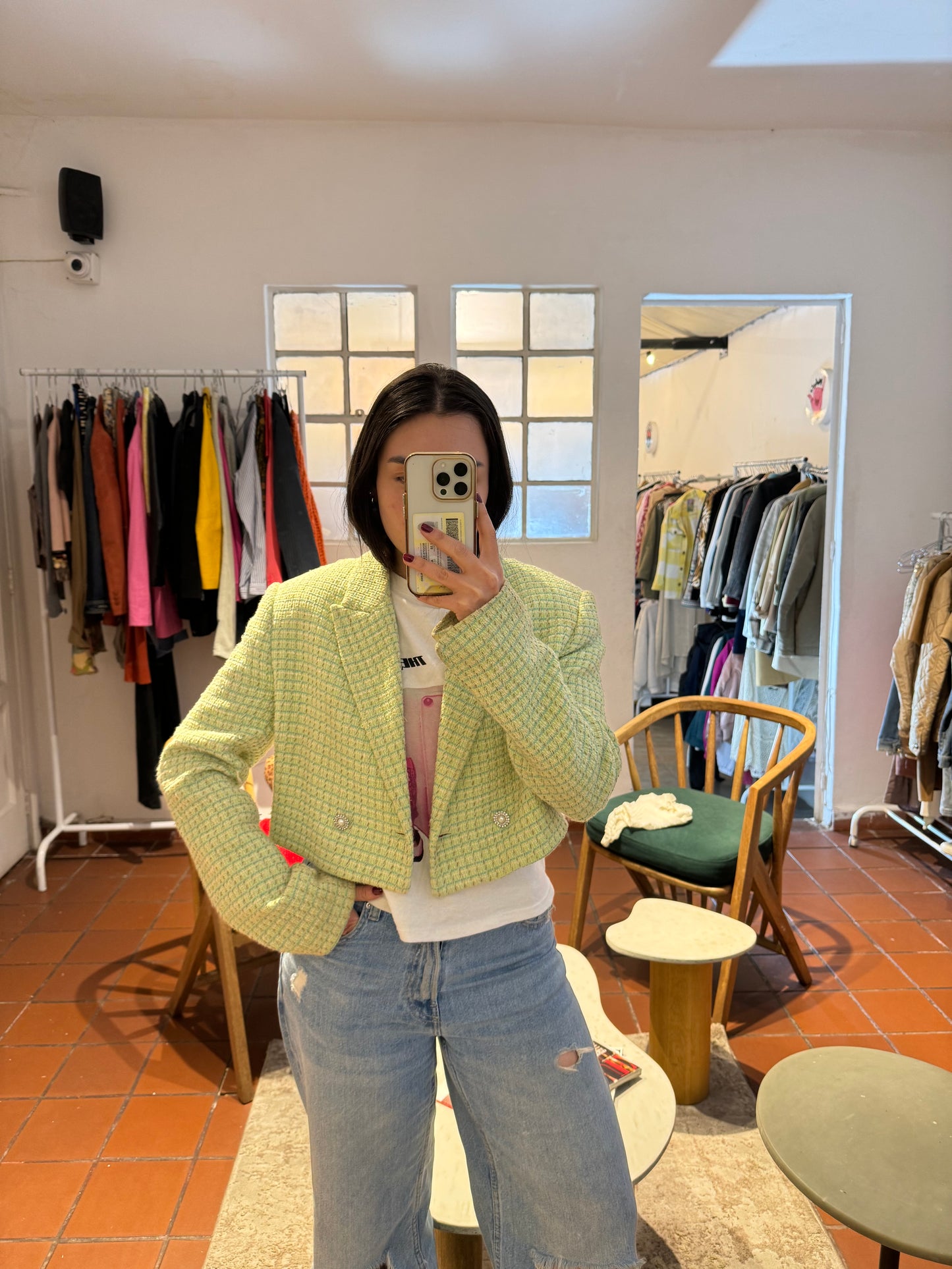 Blazer tweed Zara