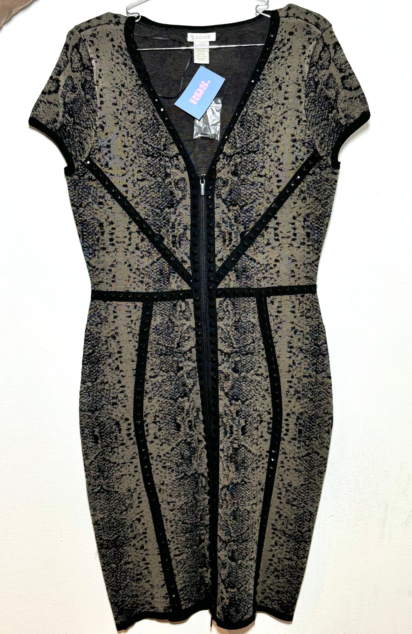 Vestido negro Caché