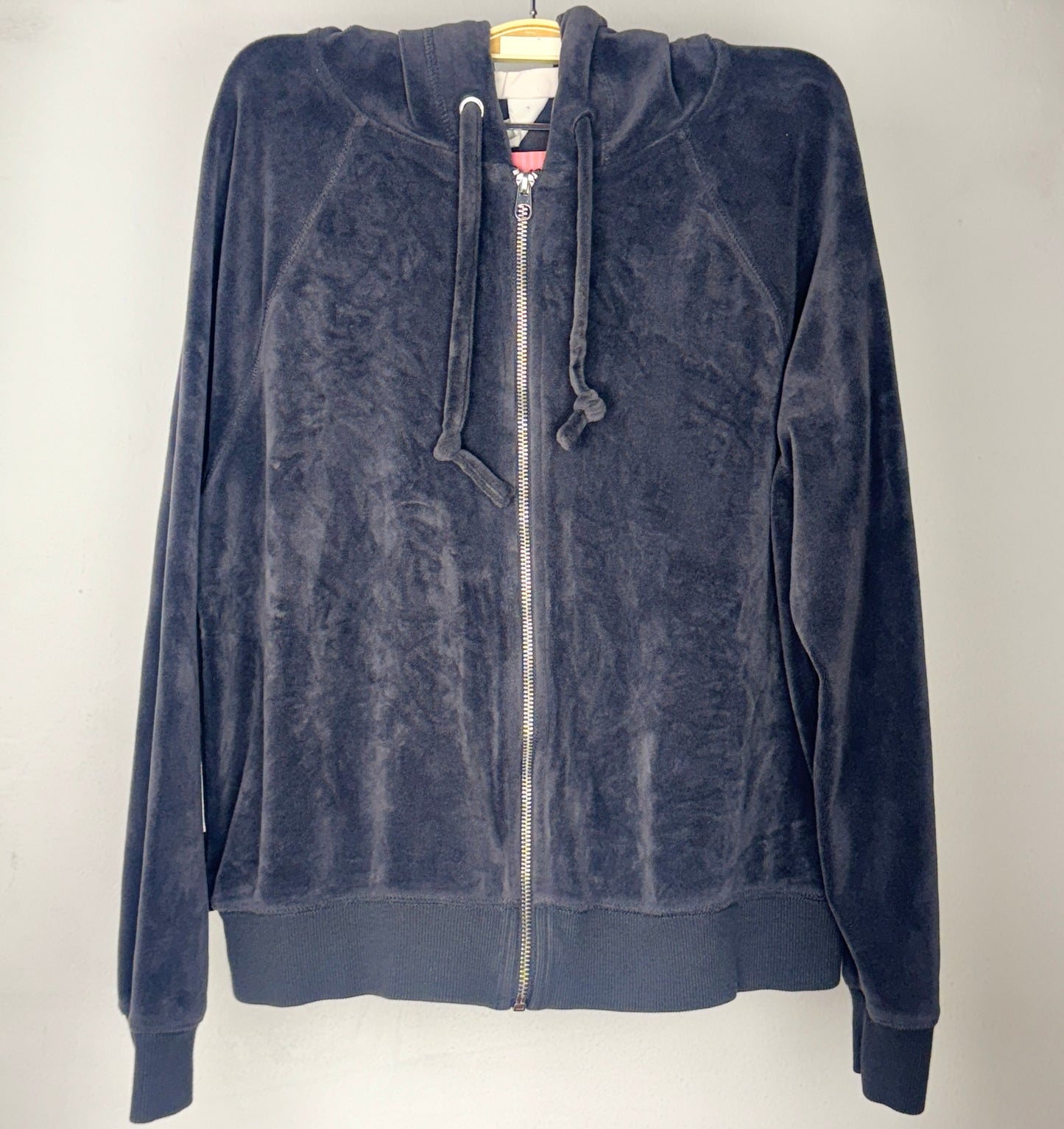 Sudadera terciopelo gris