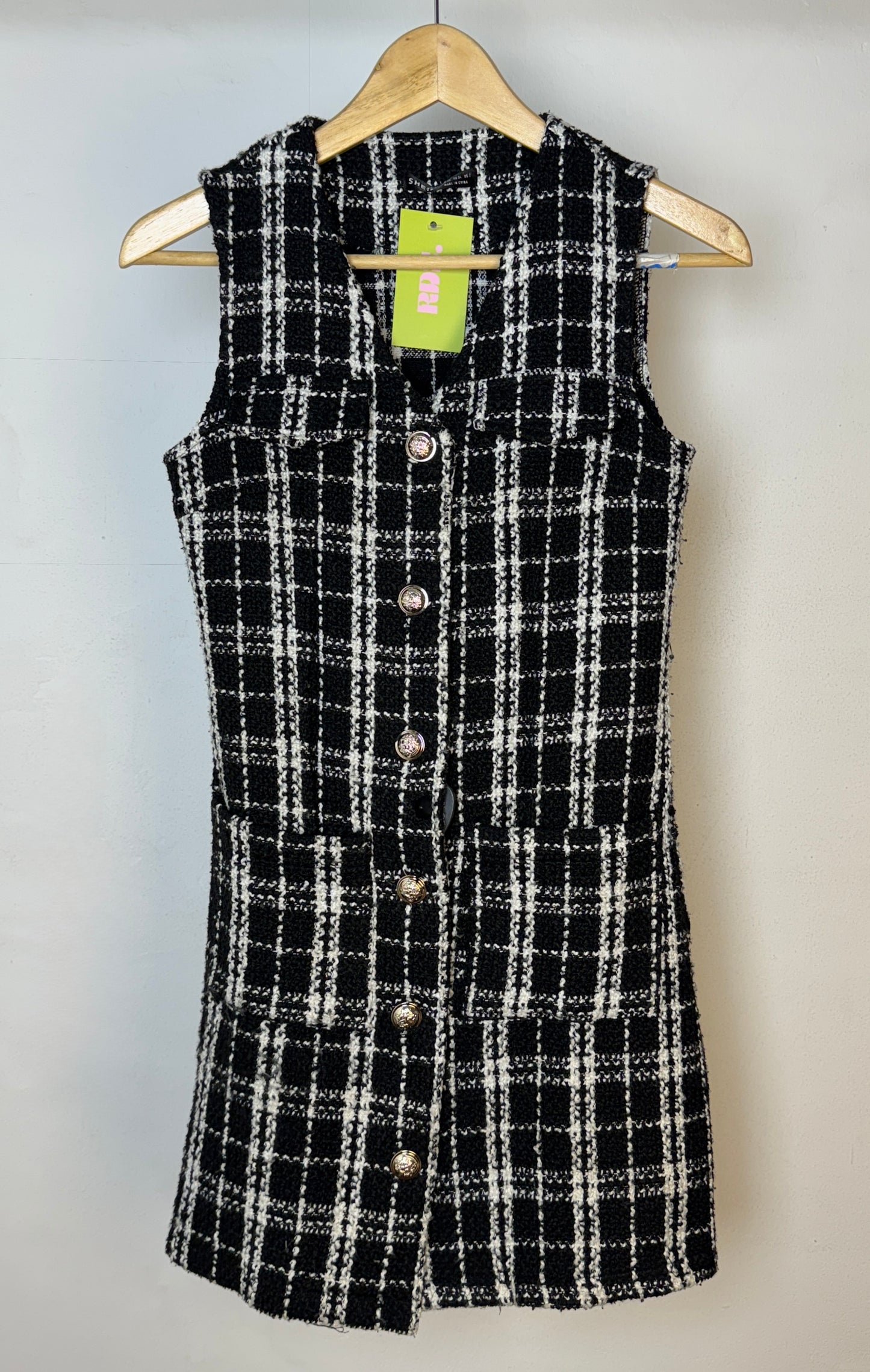 tweed vest