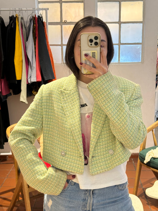 Blazer tweed Zara