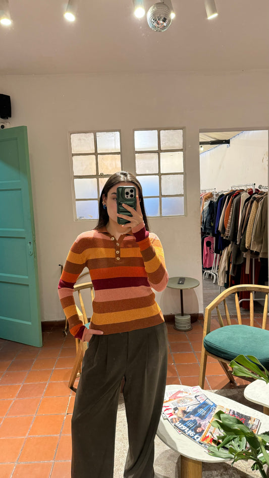 Suéter multicolor