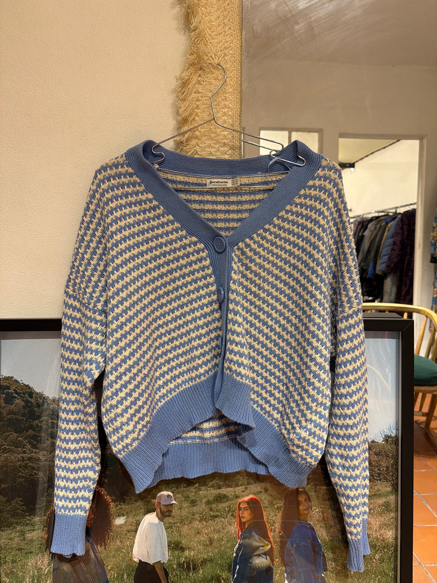 Saco tejido Stradivarius