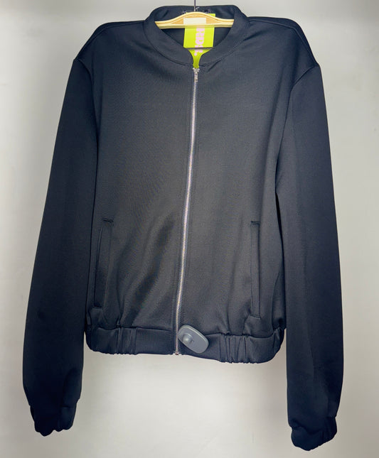 Bomber Jacket negra
