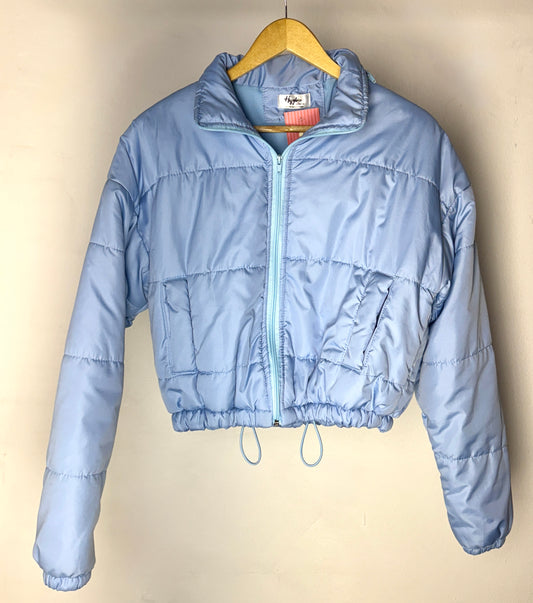 Chaqueta puffer azul