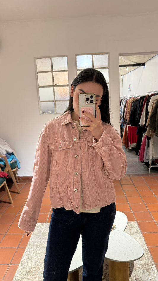Chaqueta bubble gum