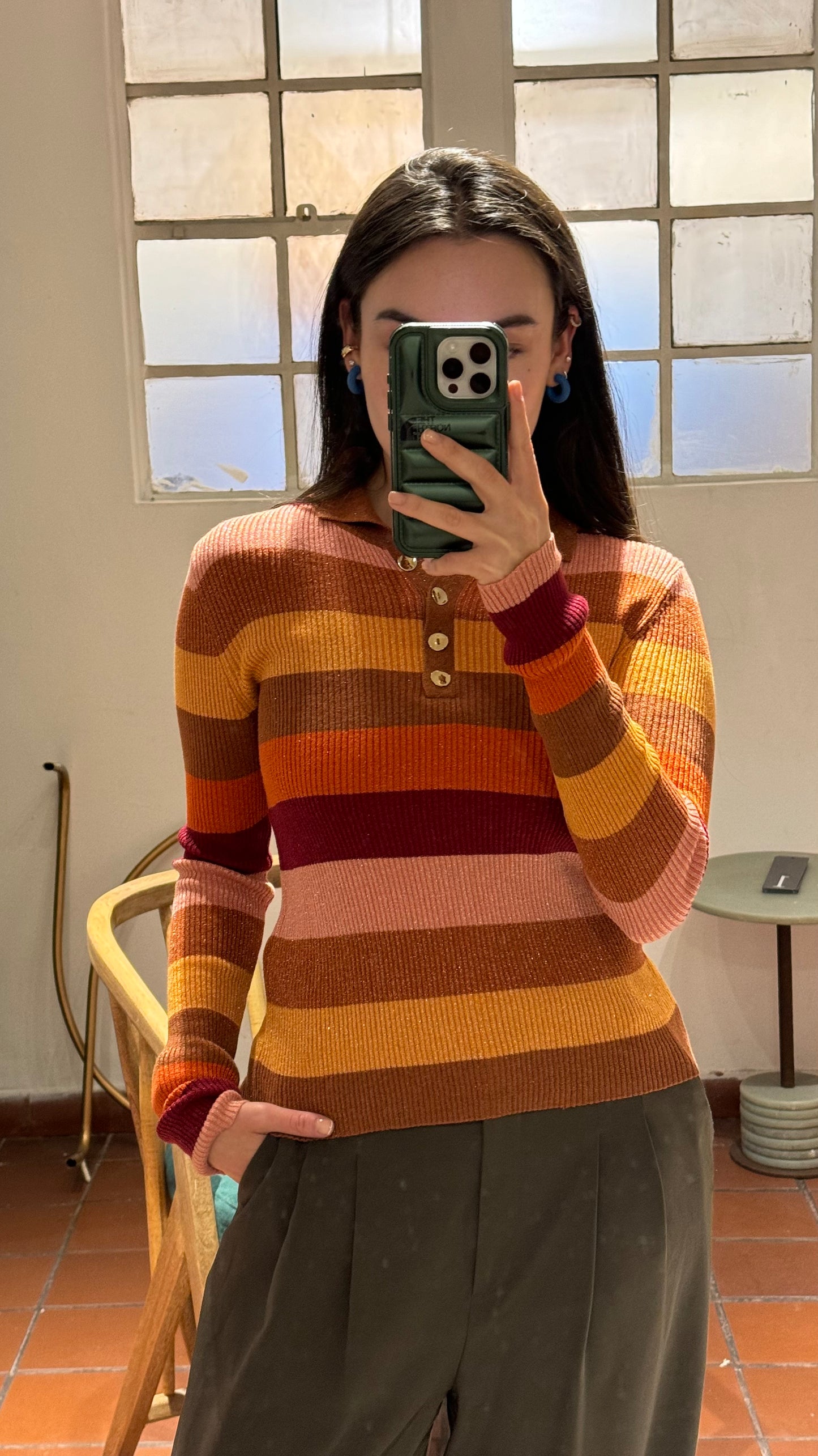 Suéter multicolor