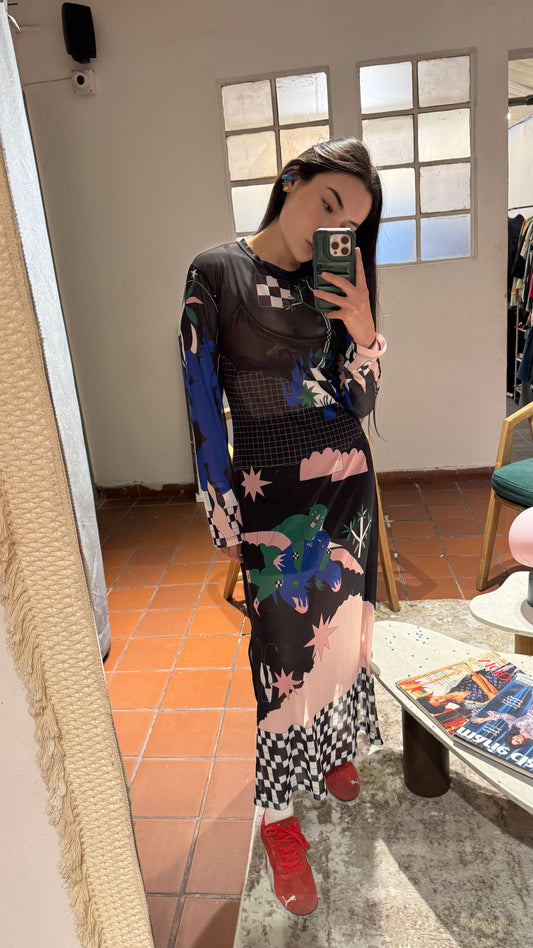 Vestido Salvaje Cuento Animal