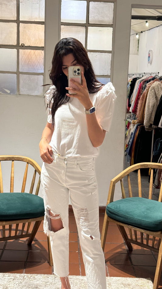 Jean denim Koaj blanco