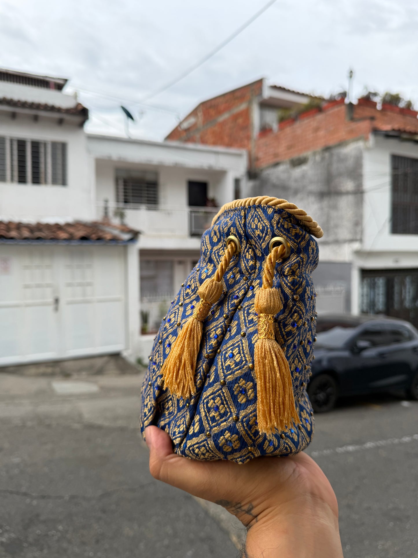 Bucket Bag Klein Floral - NOUR