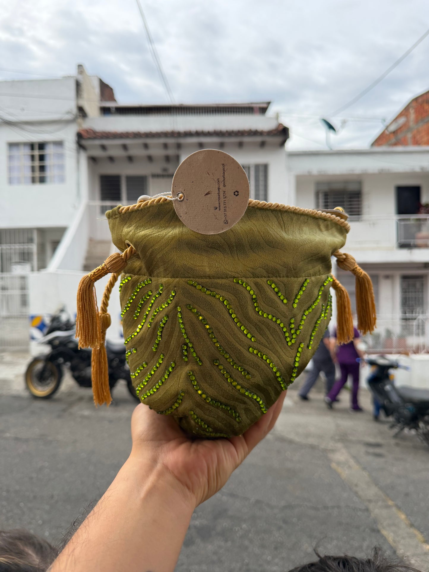 Bucket Bag Emerald - NOUR