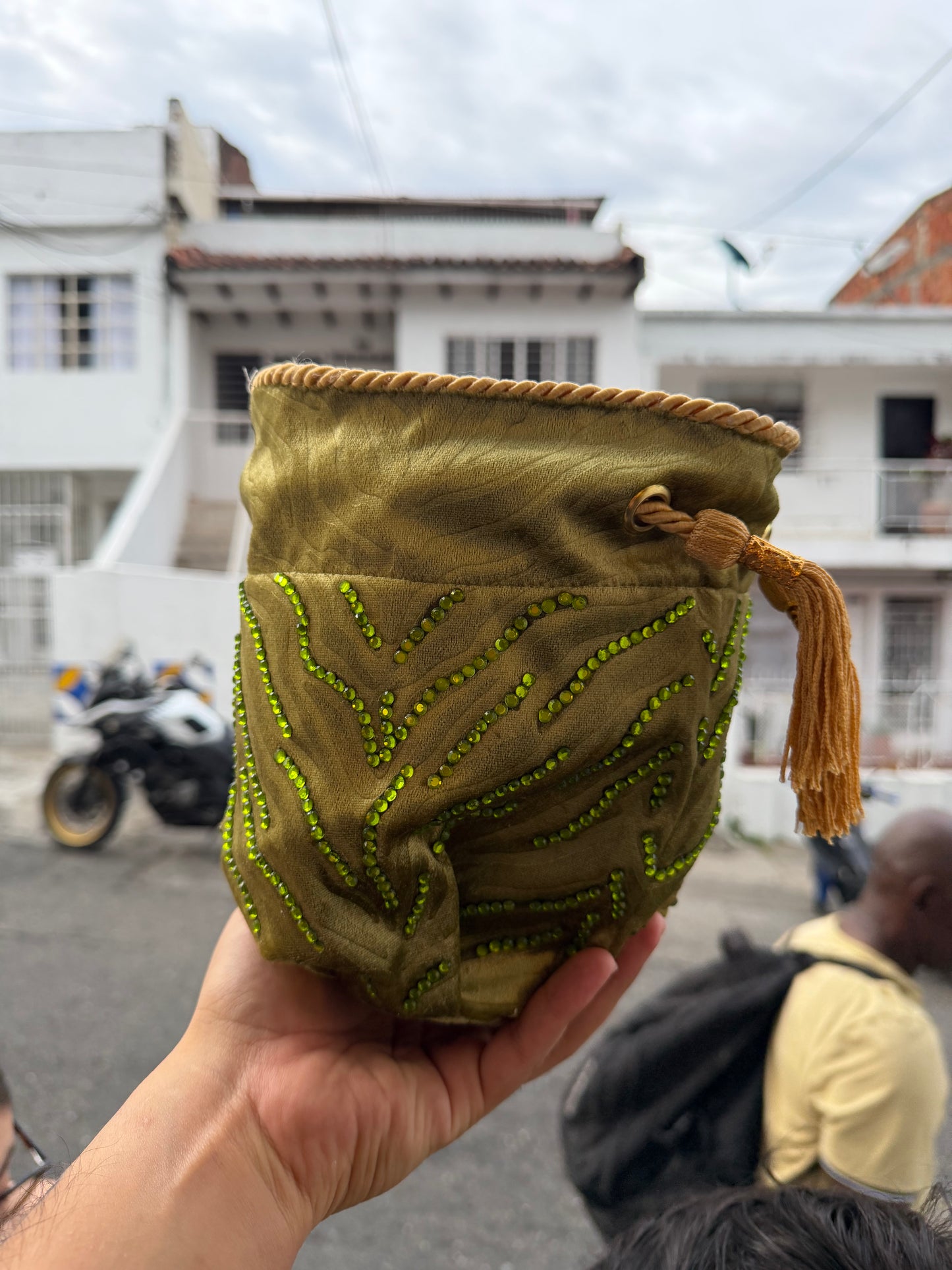 Bucket Bag Emerald - NOUR