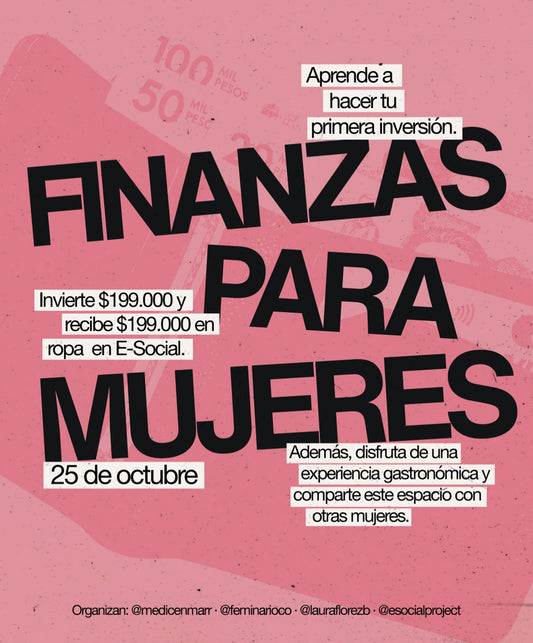 Finanzas para mujeres - Workshop Feminario 25 octubre