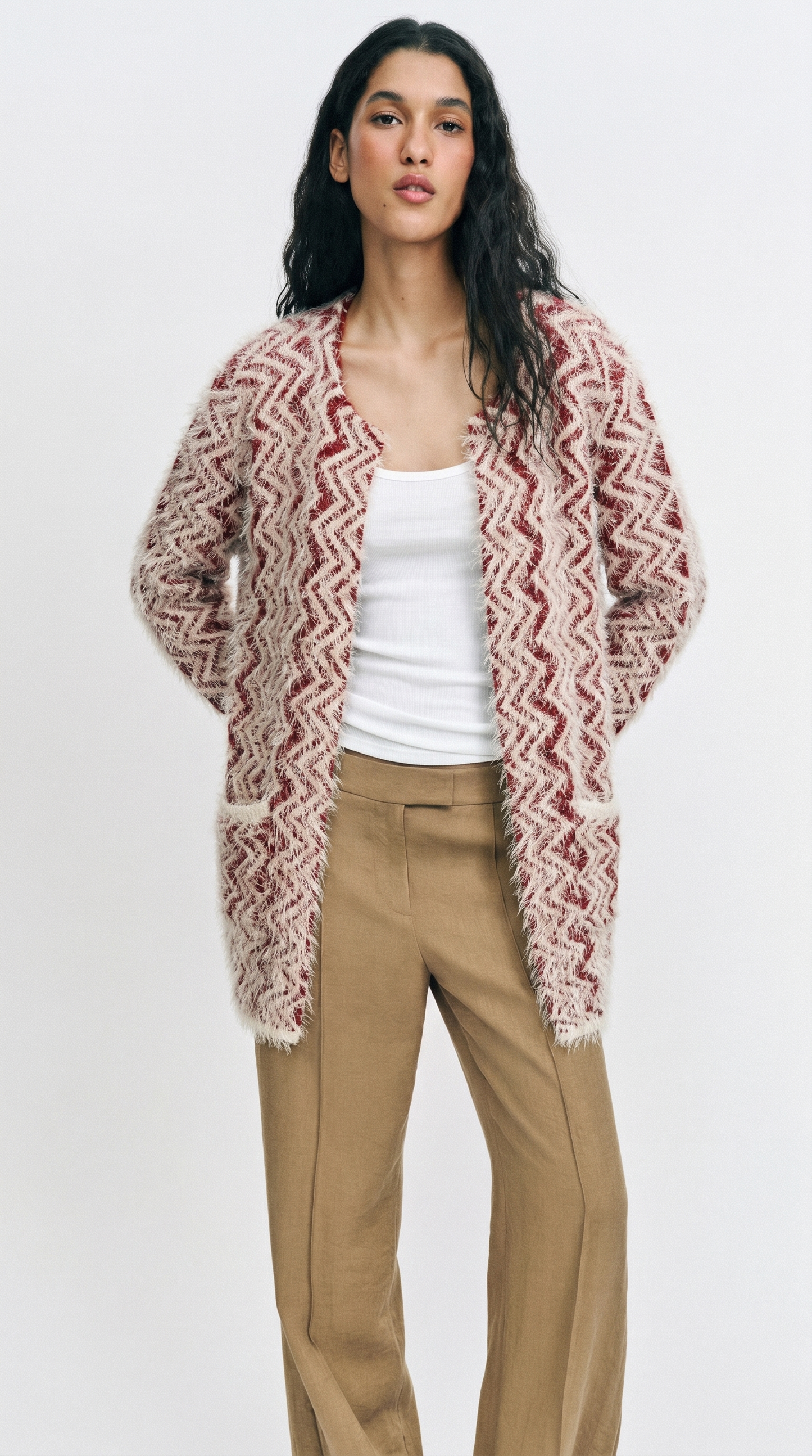 Saco Red Pattern
